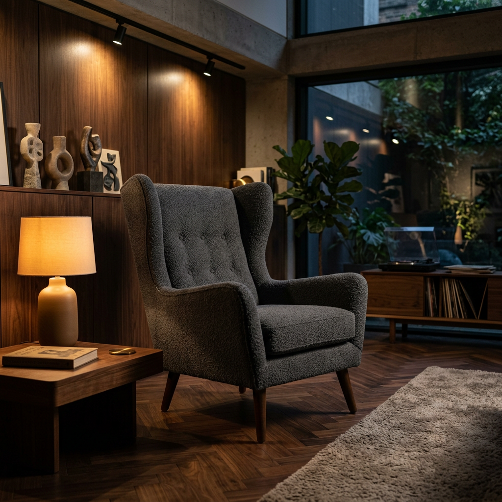 Slate Accent Chair