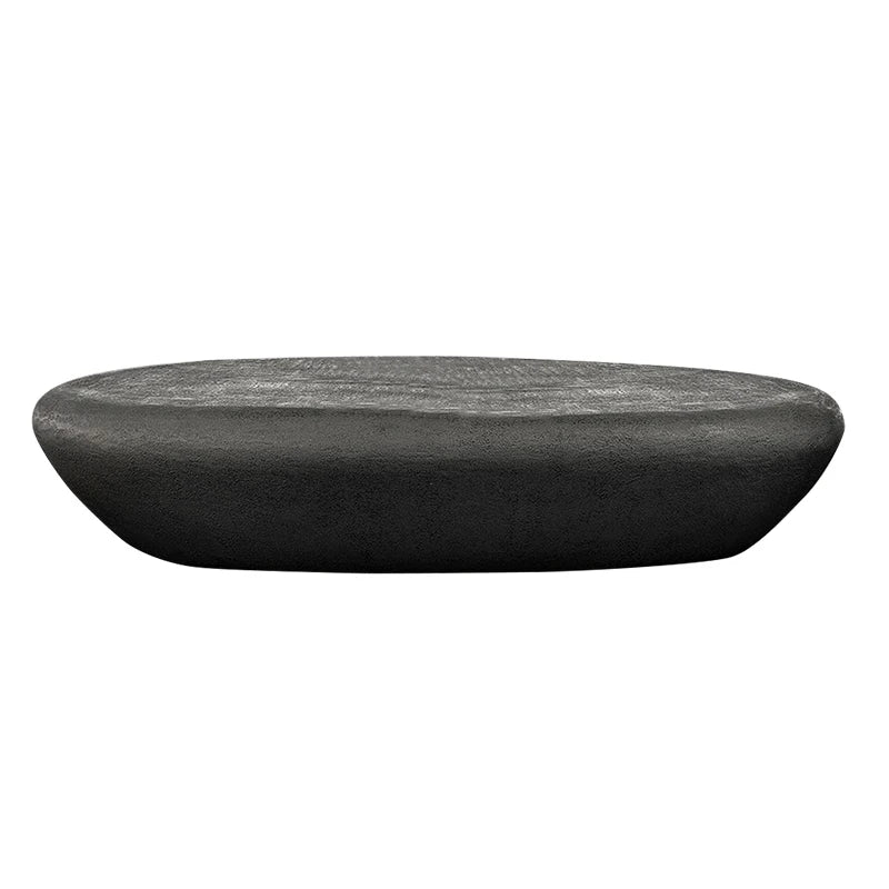 The Fontaine Oval Concrete Coffee Table