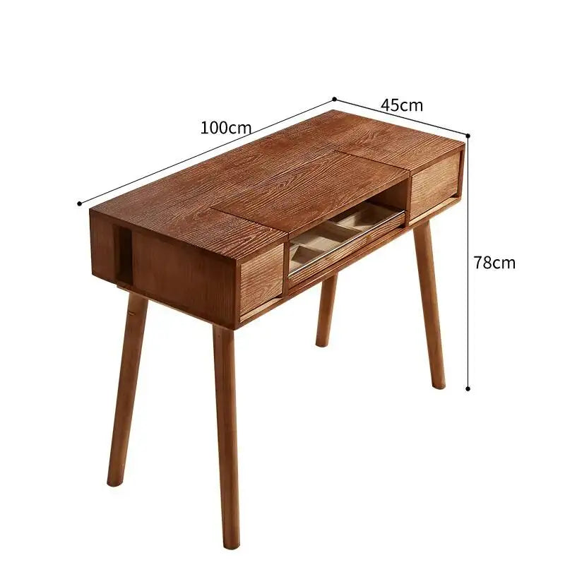 The Fontaine Brass-Studded Desk