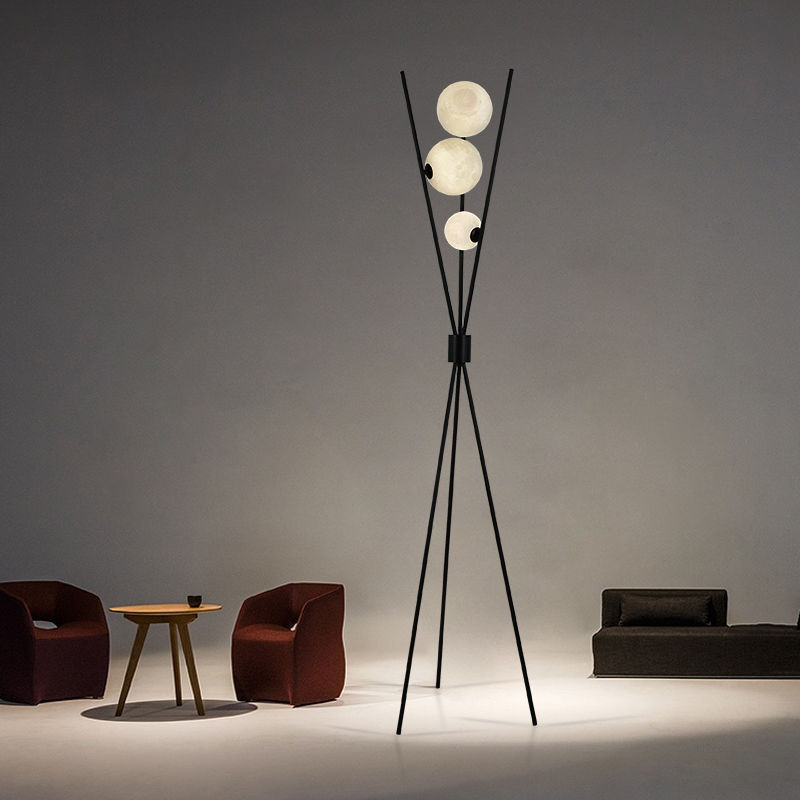 The Ellington Tri-Orb LED Floor Lamp