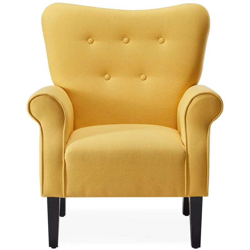 30.3" Wide Tufted Upholstered Armchair