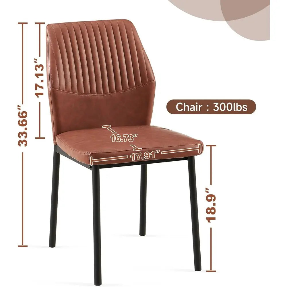 Ellington Collection | Tapered-Leg Curved Walnut Dining Chairs Set - showcasing full sculptural form and curated finish in a Mid-Century Modern dining room setting.