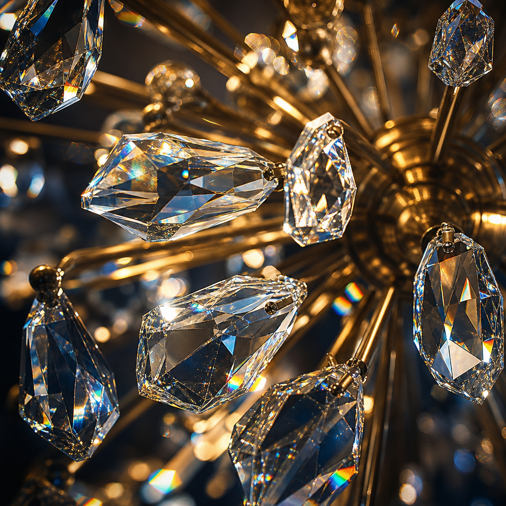 The Astoria Crystal Sputnik Chandelier