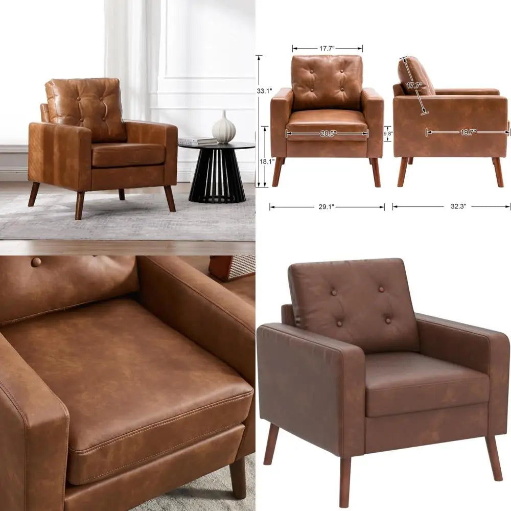 The Aspen Caramel Leather Armchair | Woodies ON Woodlawn