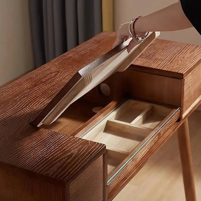 The Fontaine Brass-Studded Desk