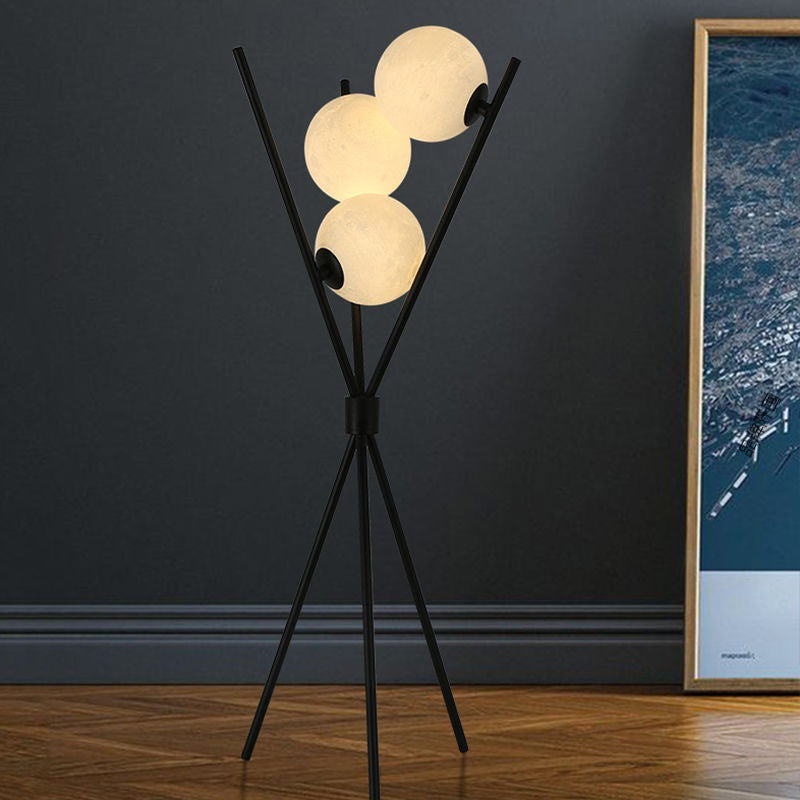 The Ellington Tri-Orb LED Floor Lamp