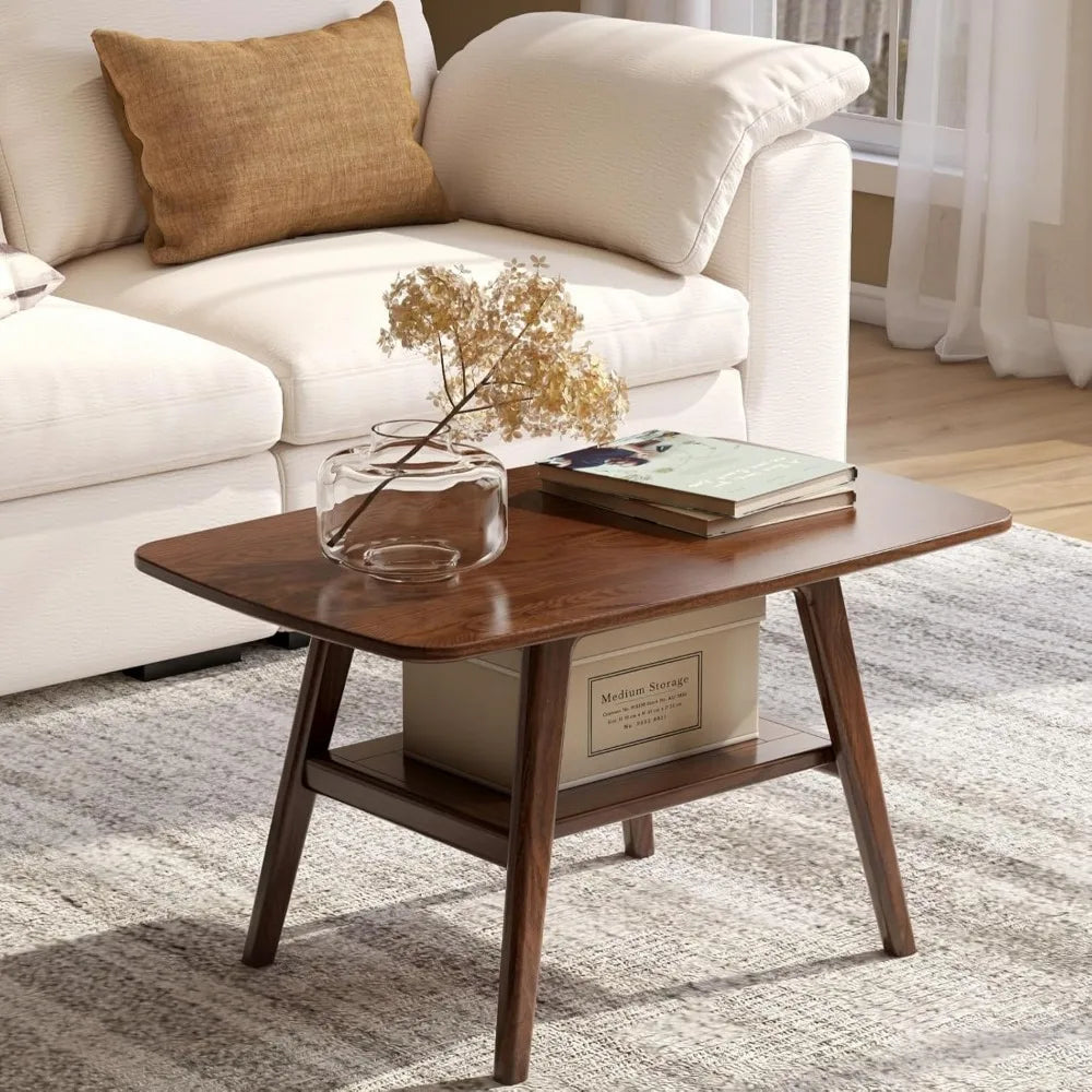 The Belmont Oak & Walnut Coffee Table