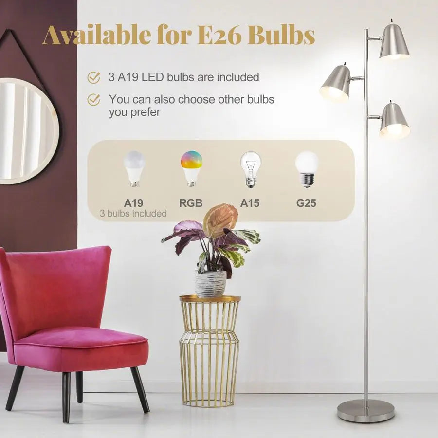 The Astoria Brass Floor Lamp | Woodies ON Woodlawn