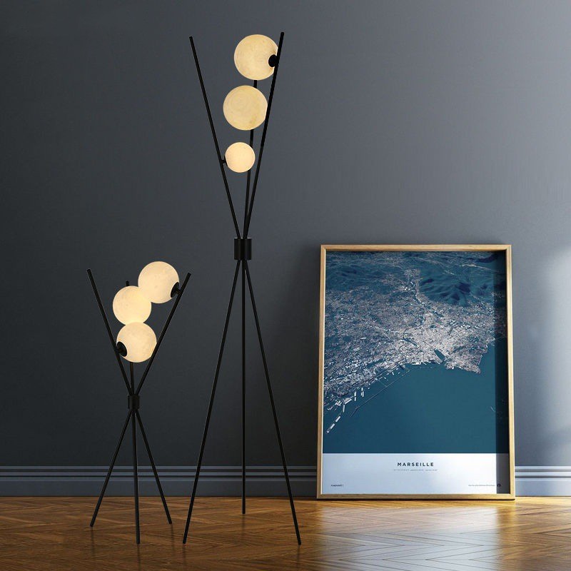The Ellington Tri-Orb LED Floor Lamp