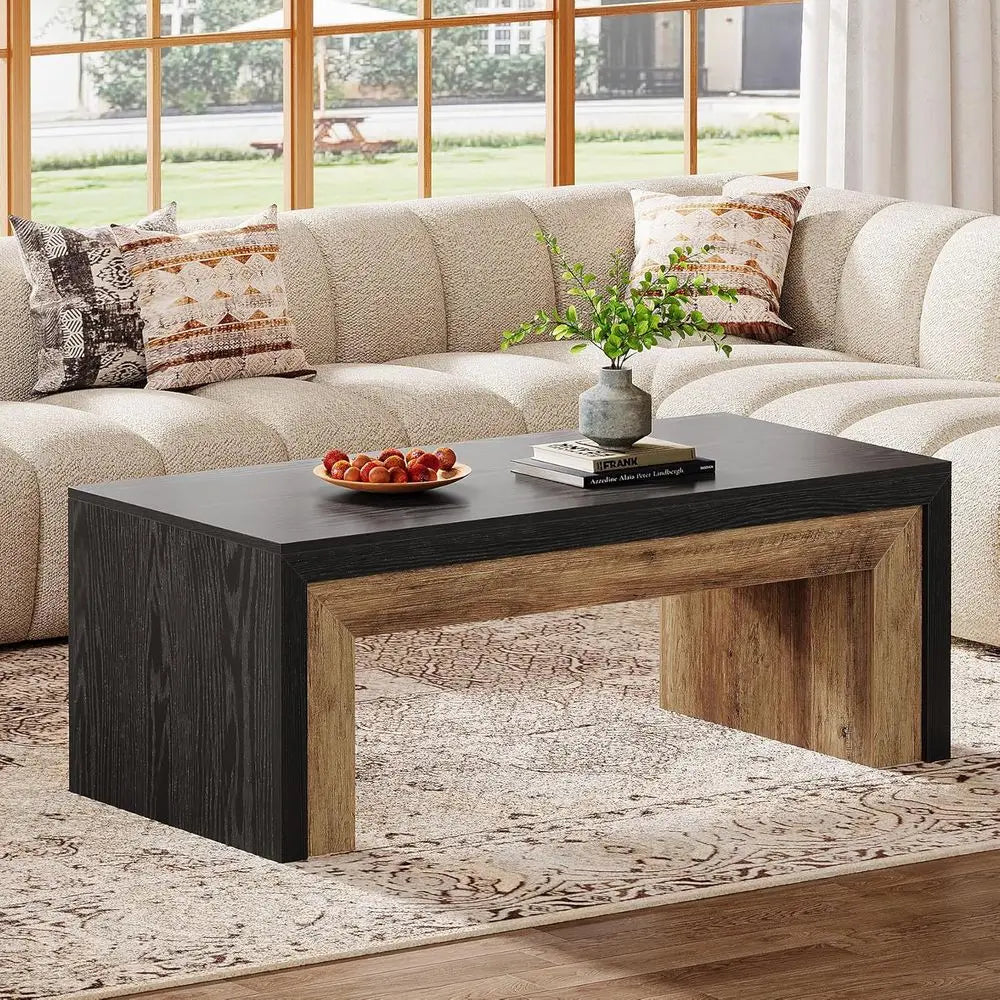 The Valencia Walnut & Ebony Coffee Table