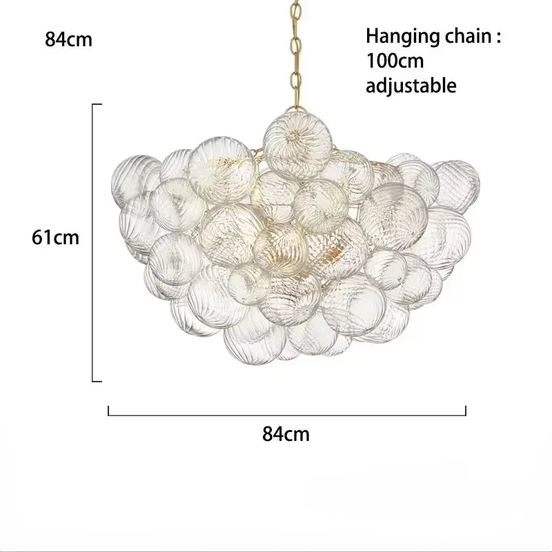 Fontaine Collection | Ribbed Glass-Topped Ribbed Glass Pendant - presented at scale within a designed interior in a Mid-Century Modern bedroom setting.