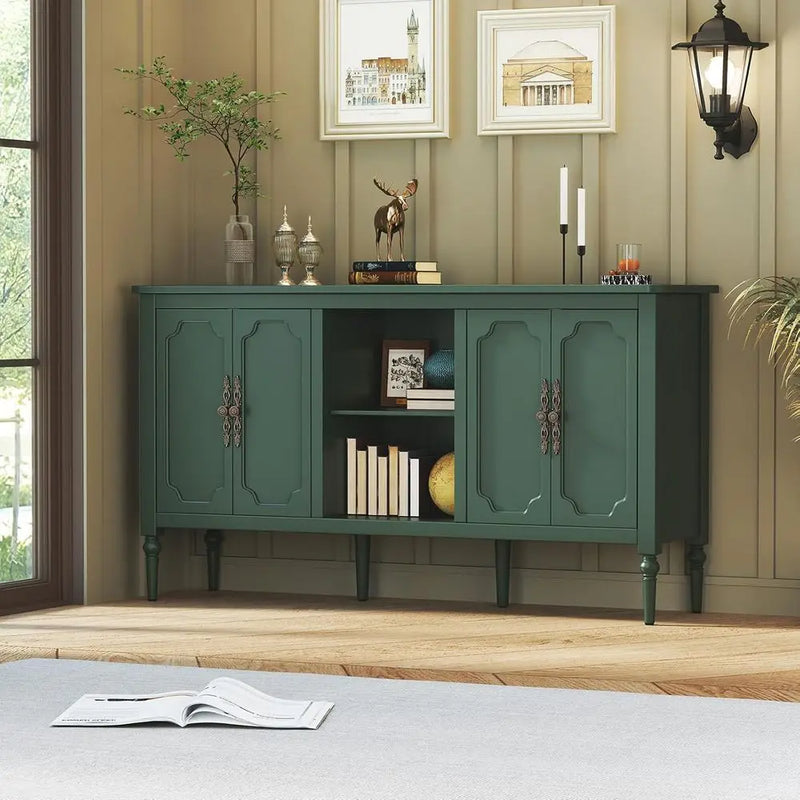 The Belmont Emerald Walnut Sideboard
