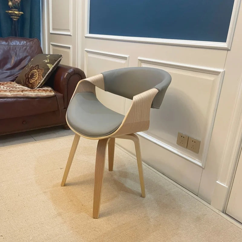 The Meridian Walnut Dining Armchair