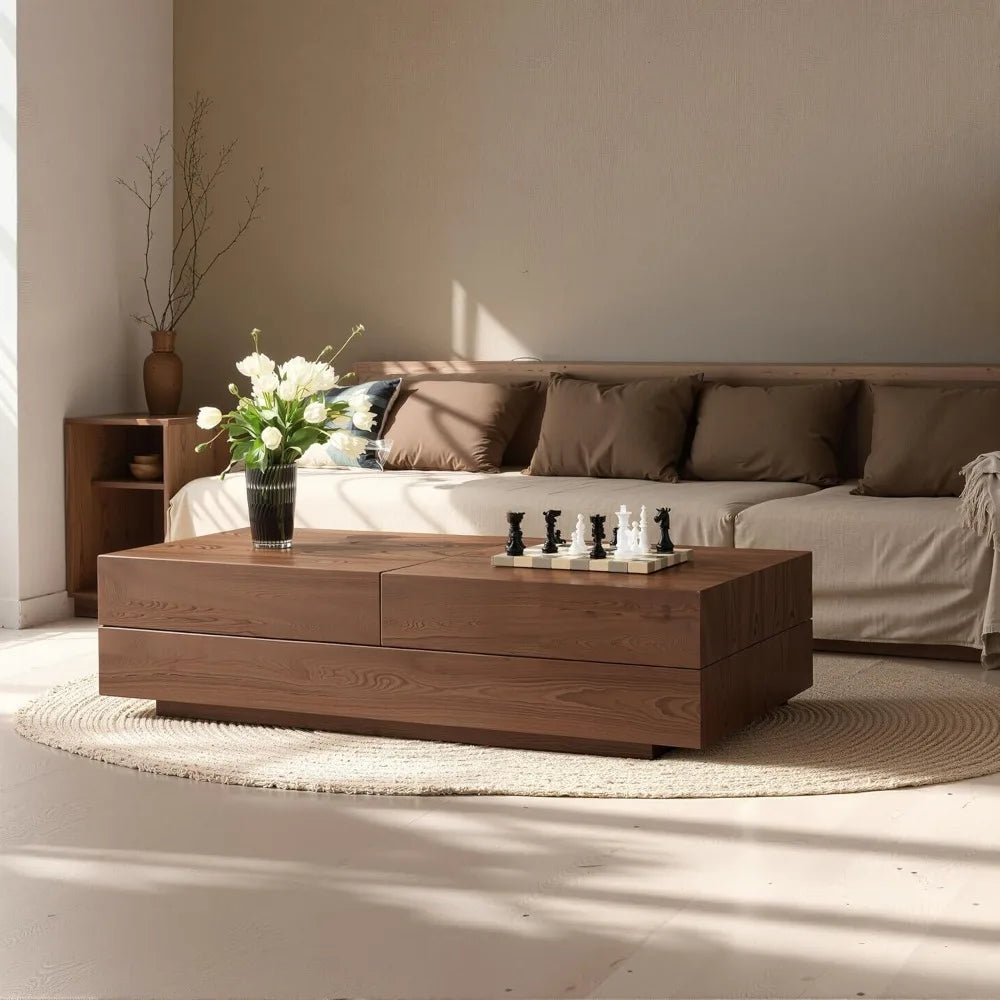 The Astoria Walnut Expandable Coffee Table