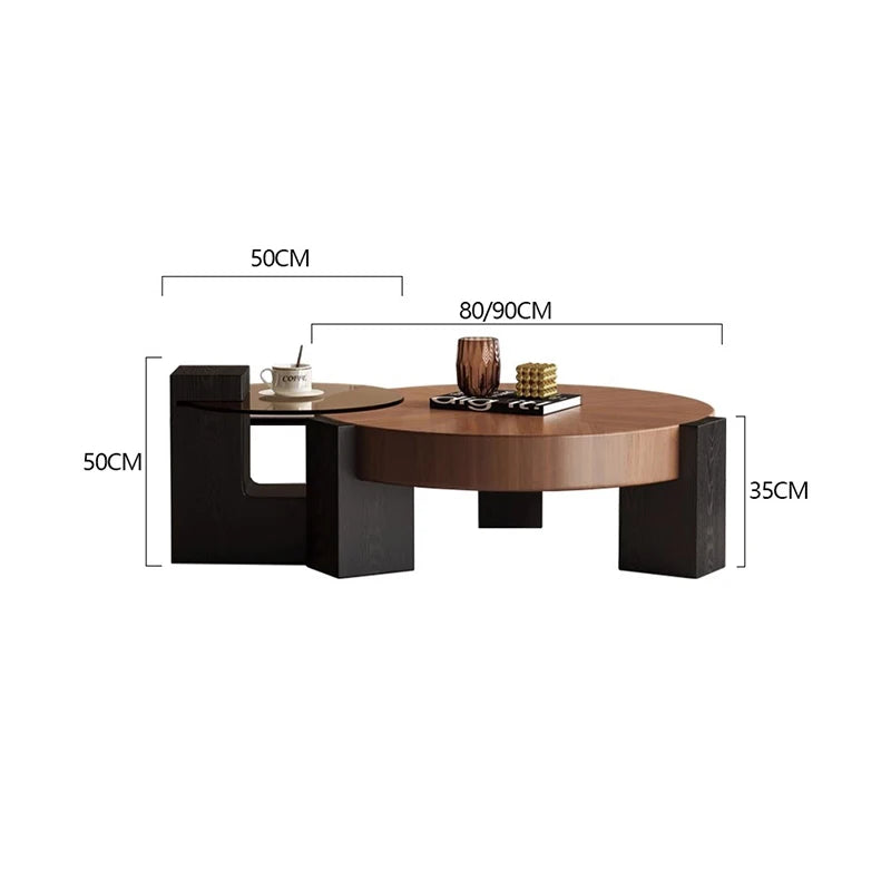 The Fontaine Wabi-Sabi Walnut Table