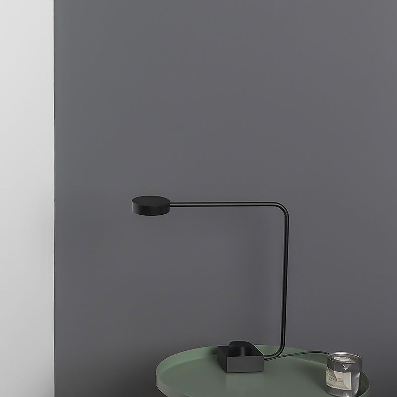 The Meridian Brass & Glass Table Lamp