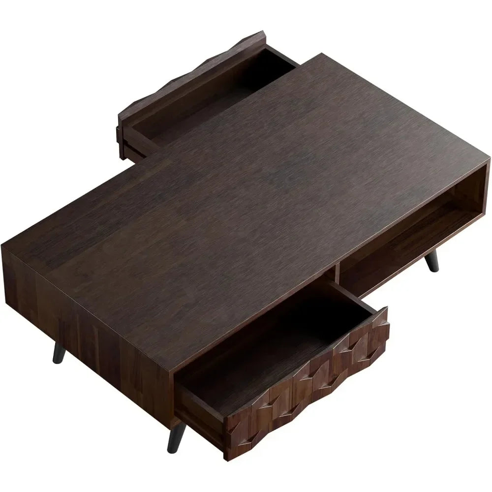 The Ellington Walnut Coffee Table