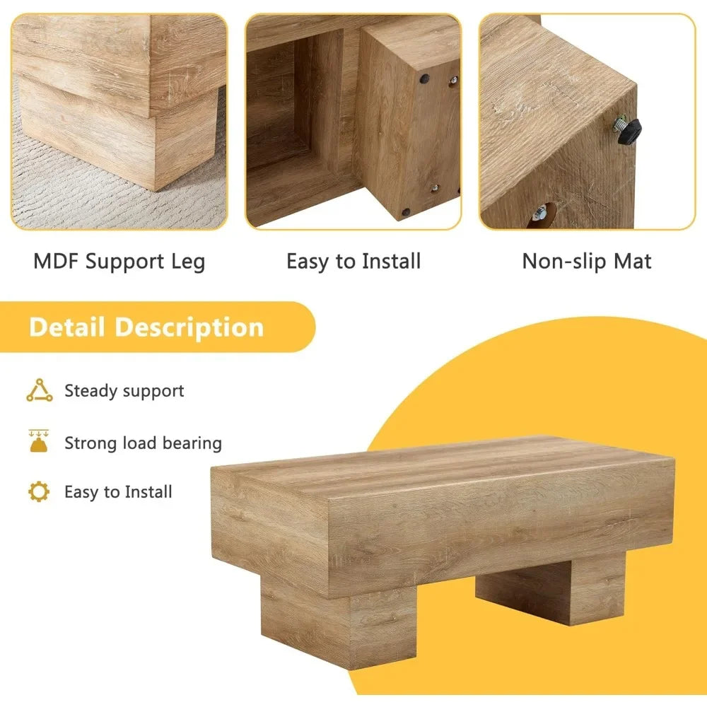 The Belmont Walnut Coffee Table