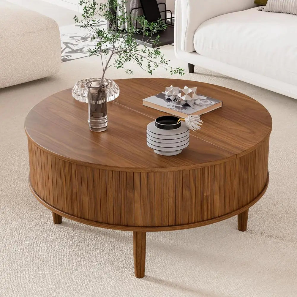 The Dresden Walnut Lift-Top Coffee Table