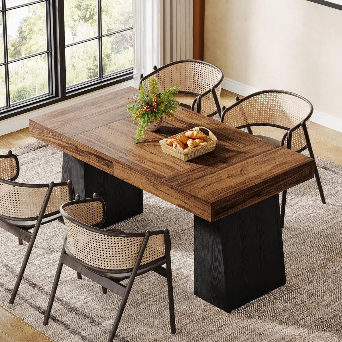 The Ellington Ebony Dining Table