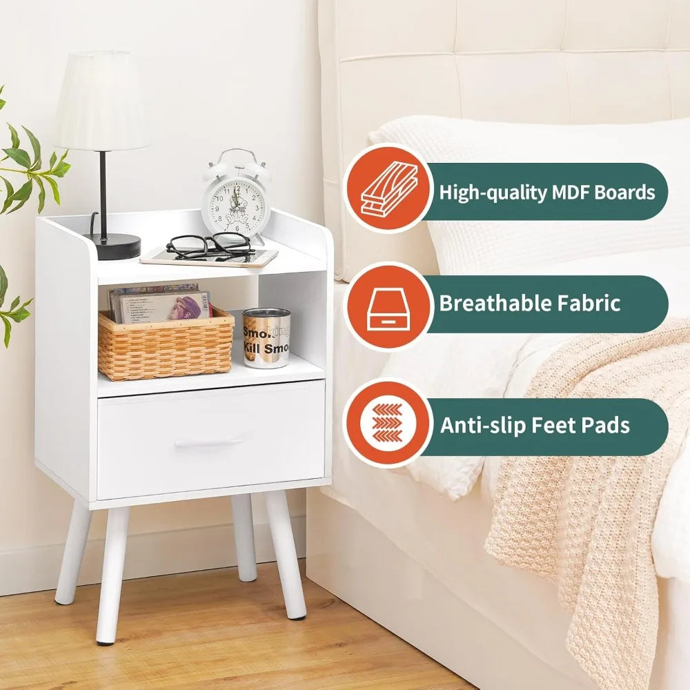 The Belmont Walnut Nightstand