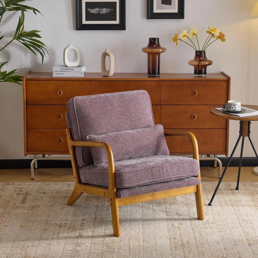 The Valencia Chenille Accent Chair
