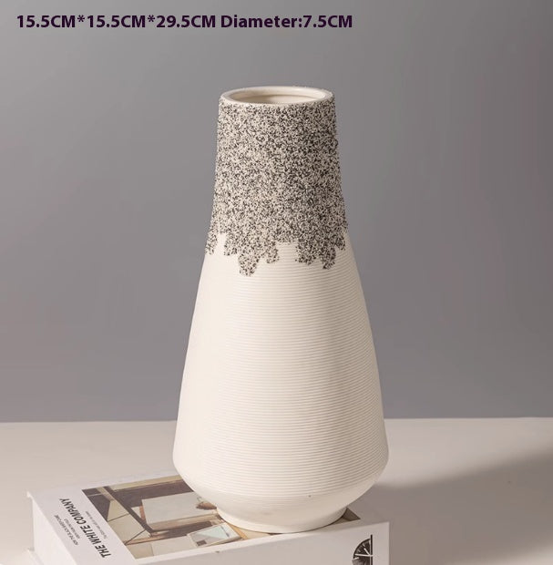 Elegant Contemporary Chinese Ceramic Vase Ornament