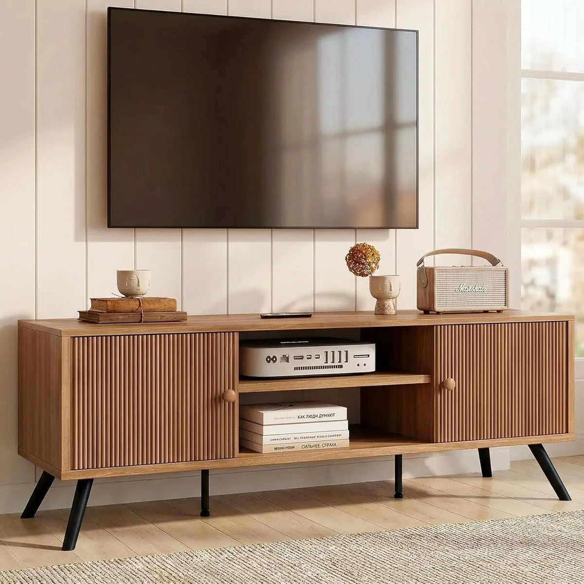 The Valencia Walnut Media Console