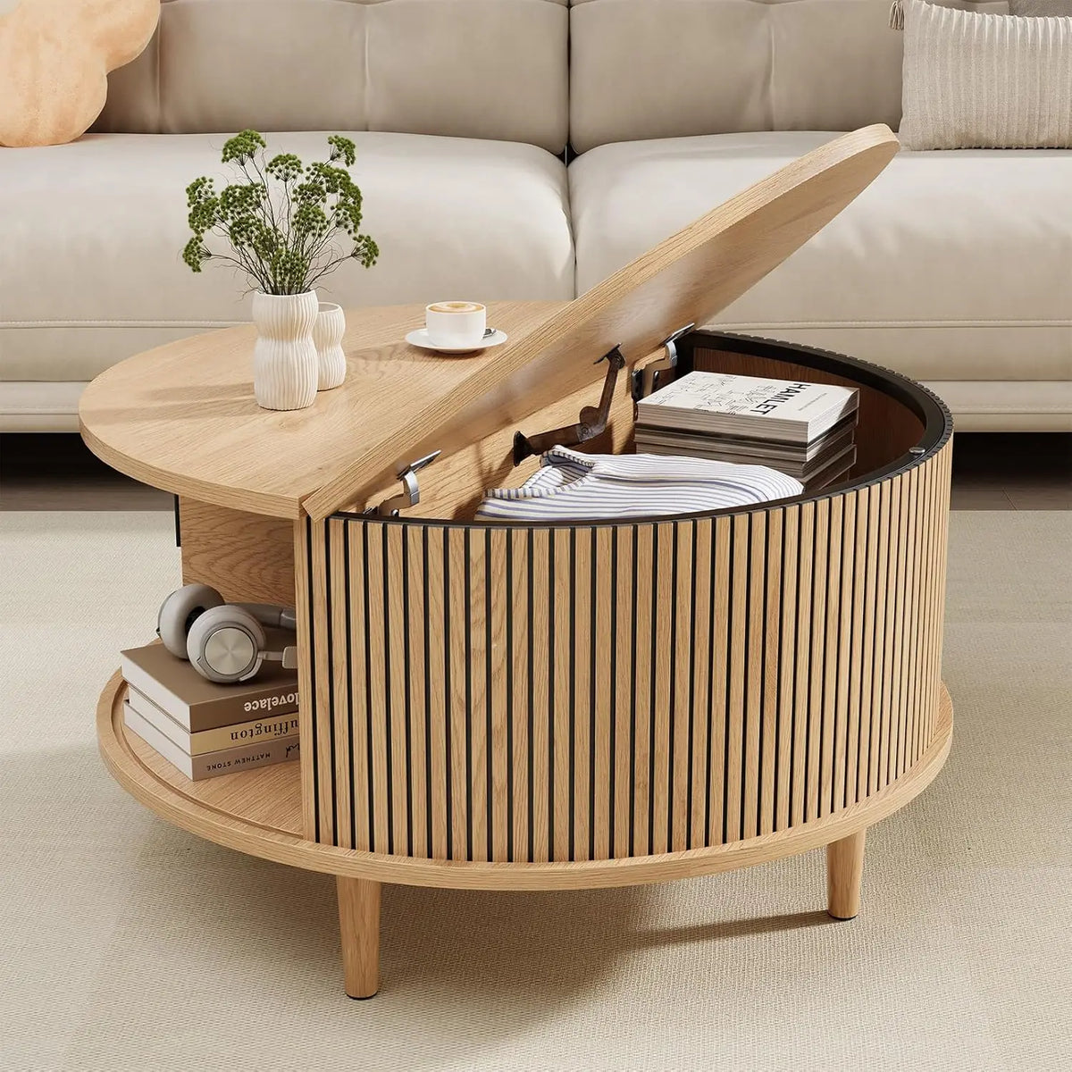 The Astoria Walnut Coffee Table