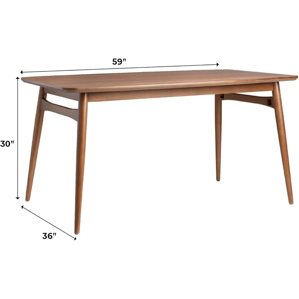 The Ellington Walnut Dining Table
