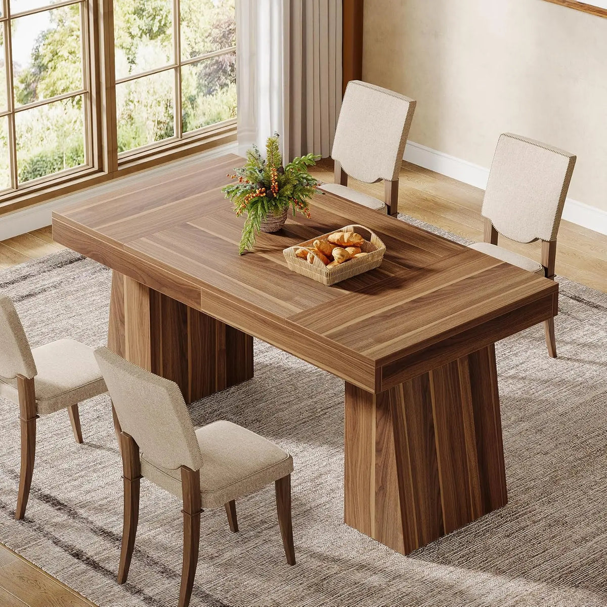 The Ellington Ebony Dining Table