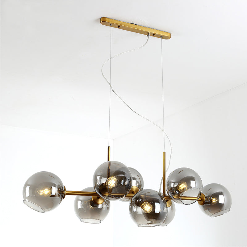 The Astoria Nordic Glass Chandelier