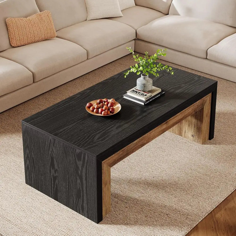 The Valencia Walnut & Ebony Coffee Table