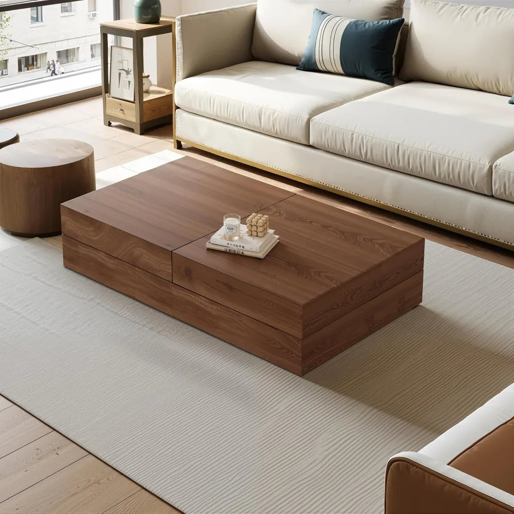 The Astoria Walnut Expandable Coffee Table