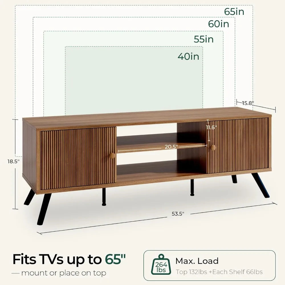 The Valencia Walnut Media Console