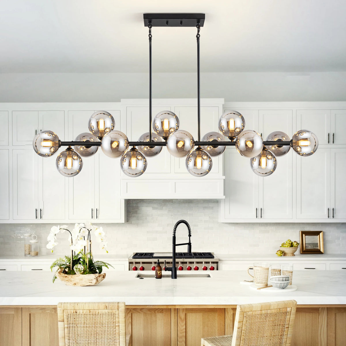The Astoria Brass Sputnik Chandelier | Woodies ON Woodlawn