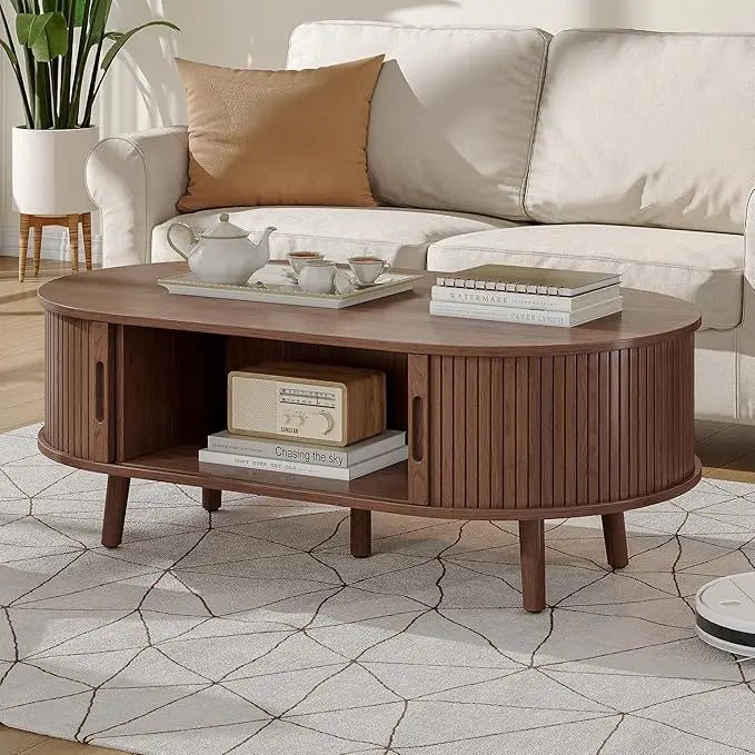 The Belmont Walnut Coffee Table