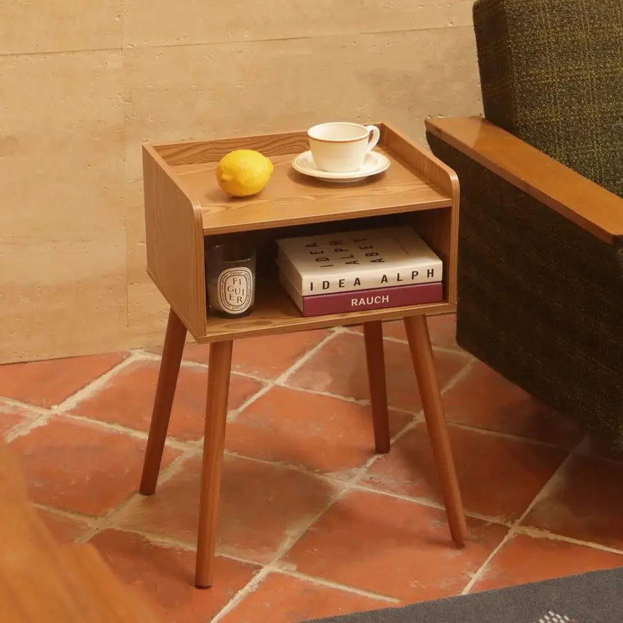 The Fontaine Walnut Nightstand