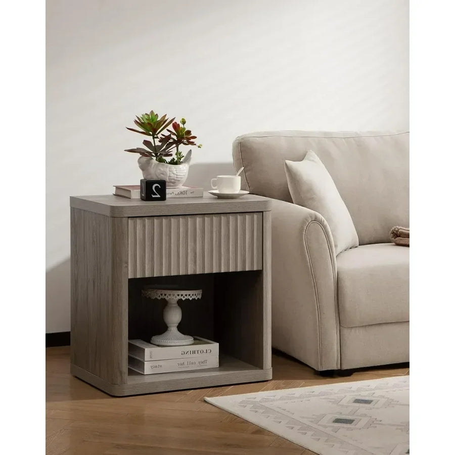 The Dresden Walnut Nightstand