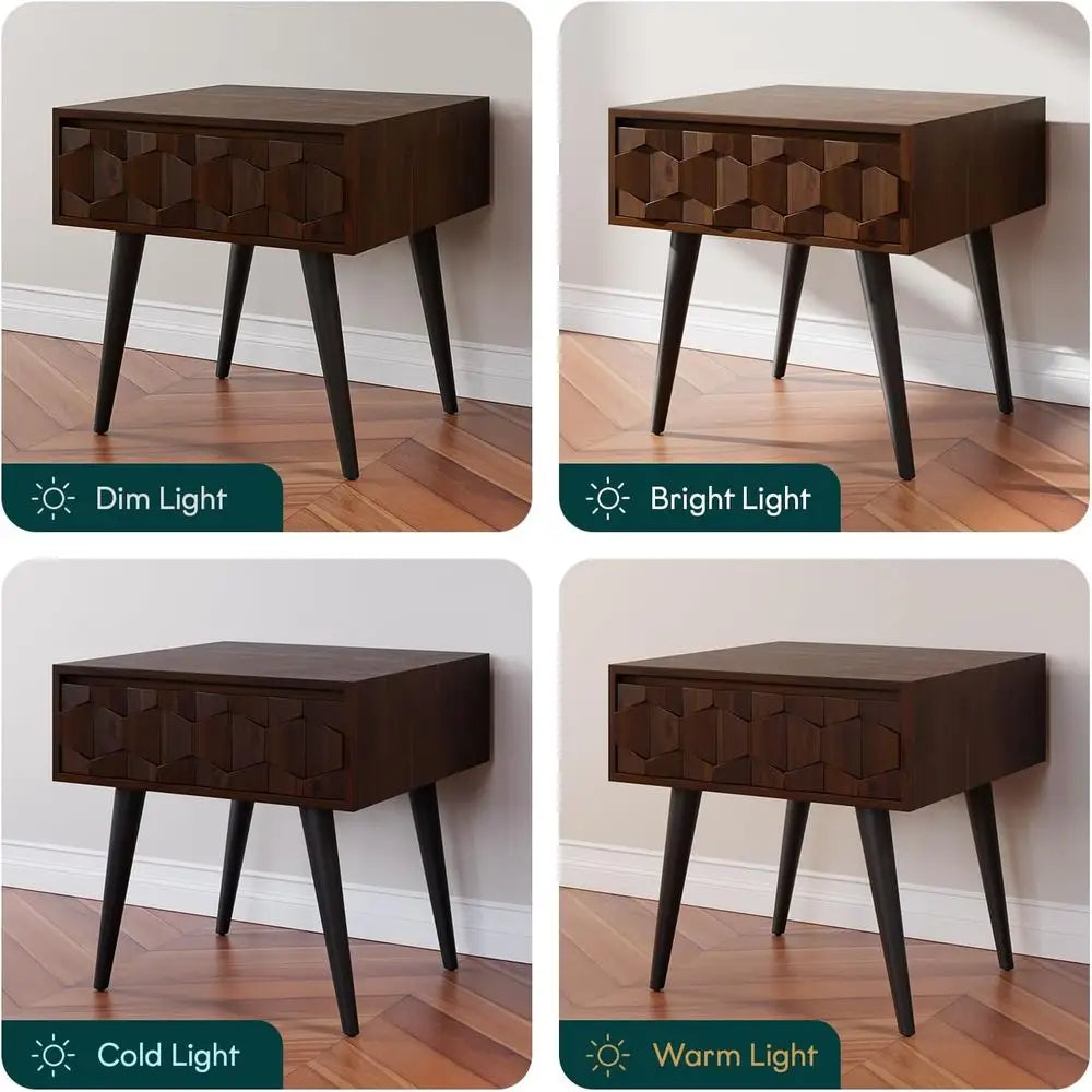 The Dresden Walnut Side Table