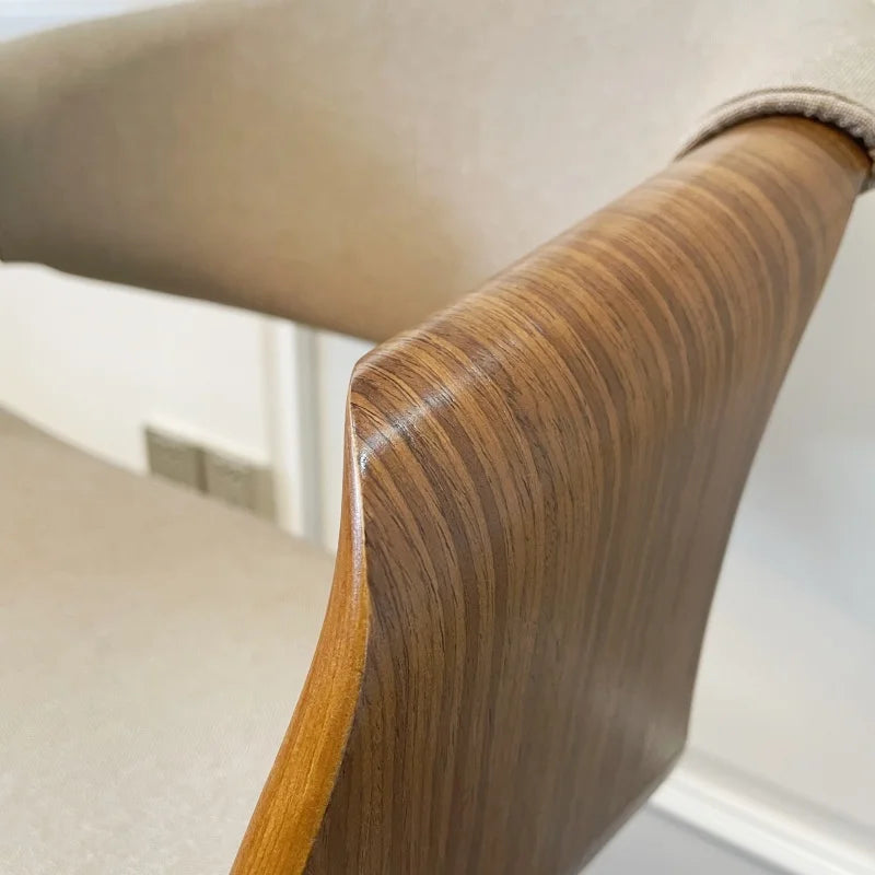 The Meridian Walnut Dining Armchair