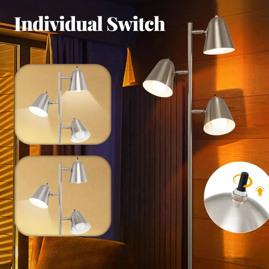 The Astoria Brass Floor Lamp | Woodies ON Woodlawn