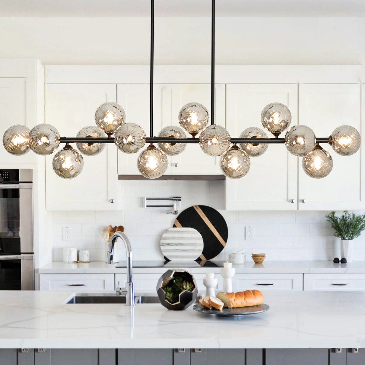 The Astoria Brass Sputnik Chandelier | Woodies ON Woodlawn