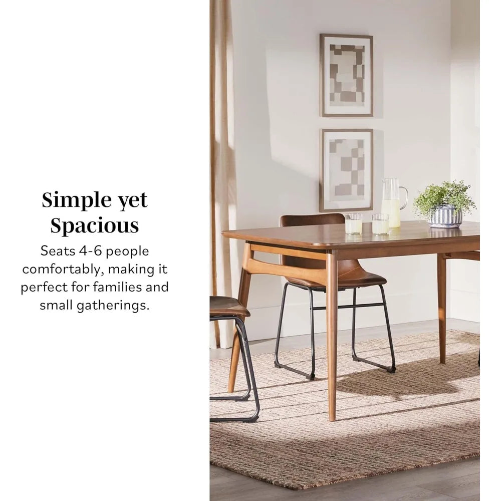 The Ellington Walnut Dining Table