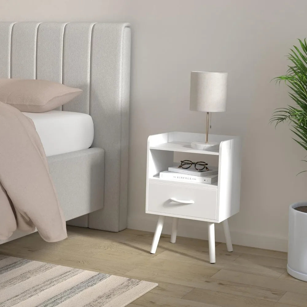 The Belmont Walnut Nightstand