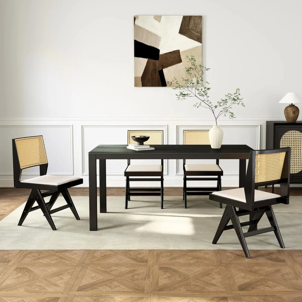 The Paloma Rattan Dining Chairs (Set of 4)