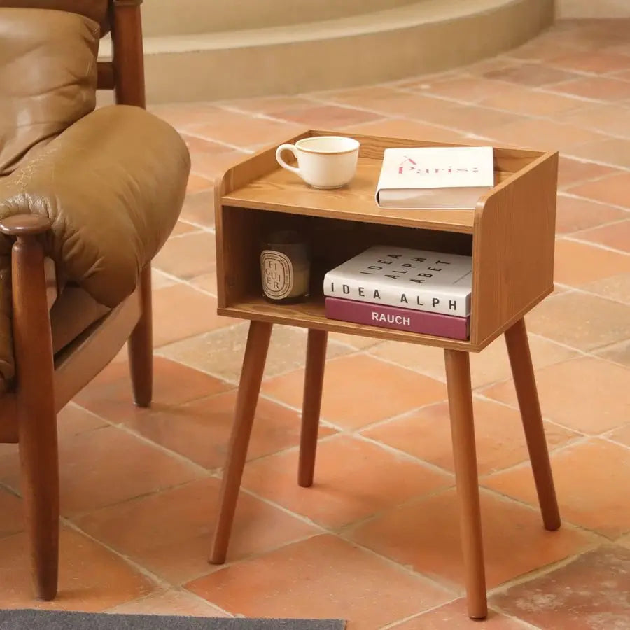 The Fontaine Walnut Nightstand