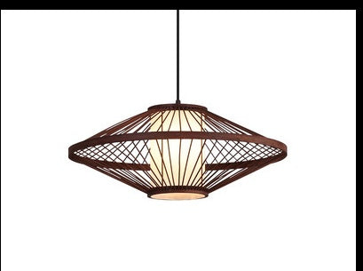 The Havana Woven Rattan Chandelier