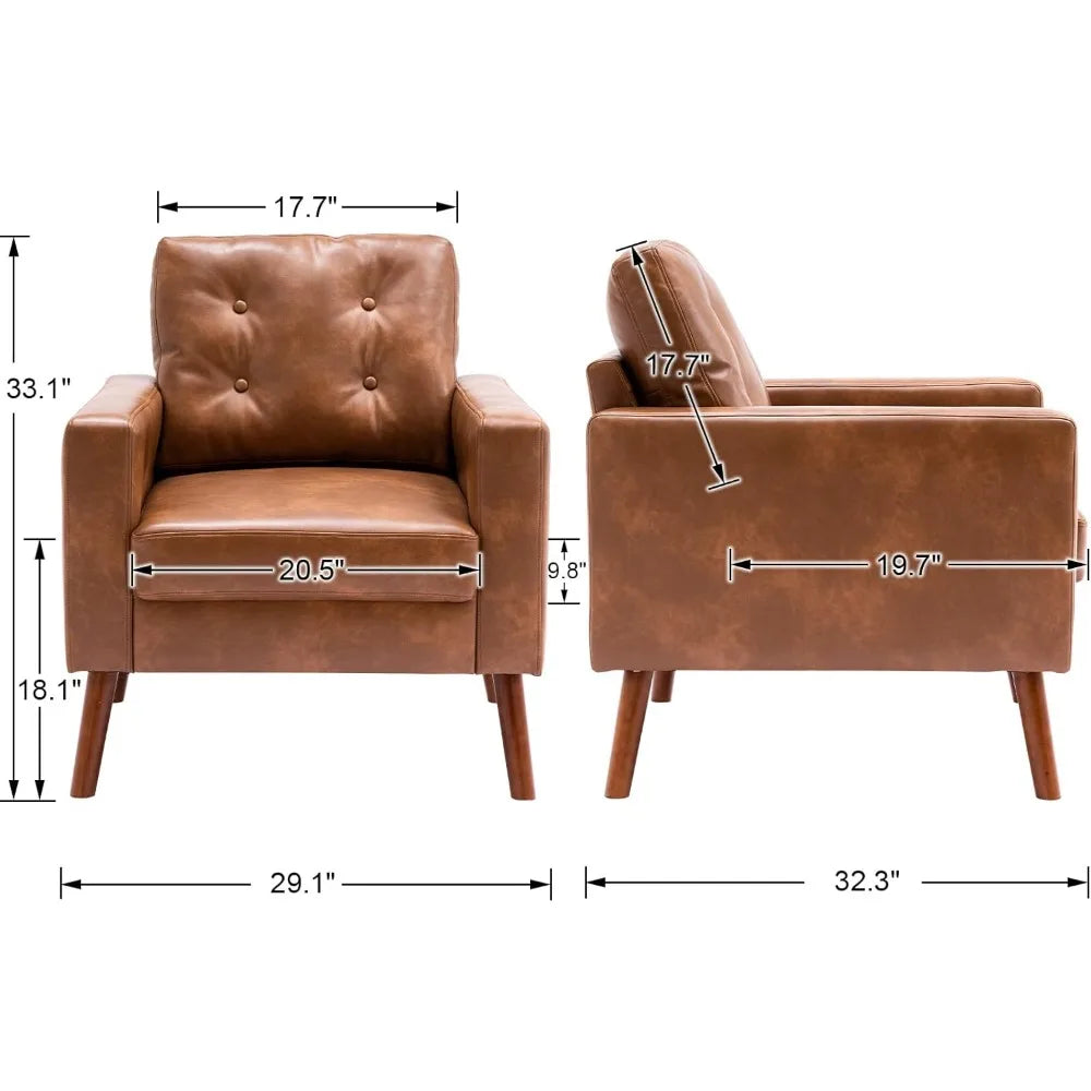 The Aspen Caramel Leather Armchair | Woodies ON Woodlawn