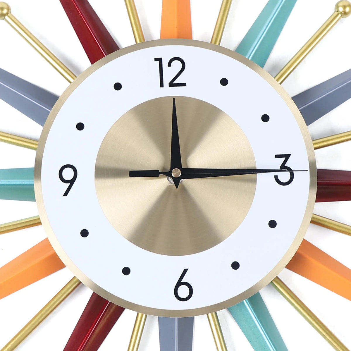 The Astoria Sunburst Clock